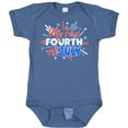 thumbnail image 3 of Inktastic My First Fourth of July- Red, White, and Blue Fireworks Boys or Girls Baby Bodysuit, 3 of 5