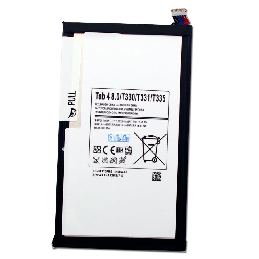 Li-Pol 3.8V 4200mAh - Replacement For Samsung EB-BT355 Tablet Battery, Samsung Galaxy Tab A 8.0 SM-T350 Tablet Battery Embedded Battery w/ Tools 