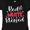 thumbnail image 4 of Inktastic 4th of July Red White Blessed Fireworks Boys or Girls Baby Bodysuit, 4 of 5