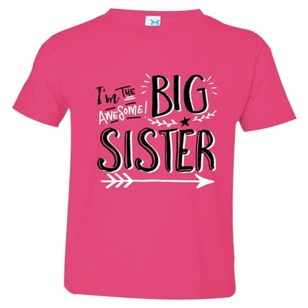 

Texas Tees Hipster Design I m The Awesome Big Sister Shirts Includes Small 6-8