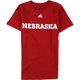thumbnail image 1 of Camiseta gráfica adidas Nebraska para hombre powerred L, 1 of 2