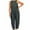 Army Green, variant on Plus Size 2 Picec of Outfit Sets for Womens Lattice Printed Round-neck Sleeveless Tops Pants Suit