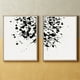 thumbnail image 2 of Ounissouiy Paquete de 4 salpicaduras de tinta, cuadro colgante sin marco, Material de lona, ​​cartel desmontable Multicolor grueso impermeable Decoración del hogar Ounissouiy HA011348-00, 2 of 6