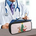 thumbnail image 5 of Jiueut Christmas Deer Stethoscope Storage Bag Stethoscope Case Kit for Nursing Student Stethoscope Carrying Case with Extra Room Stethoscope Bag with Carrying Handle, 5 of 7