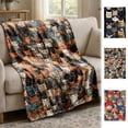 thumbnail image 7 of SLYNSHome Cute Cat Throw Blanket Super Soft Fuzzy Blanket for Couch Sofa Bed Office Cozy Washable Lightweight Blankets Throw for All Season, 7 of 7