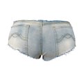 thumbnail image 5 of AXXD Blue Sweat Shorts Women Low Rise Summer Spicy Girls Plus Size Elastic Denim Shorts Mother's Day, 5 of 5