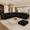 Black-Ottoman, variant on Eyisean 118.2" Modern V Shaped Corner Sofa with Ottoman, Comfy Modular Sectional Cloud Couch with Plush Corduroy Fabric, Deep Seat Upholstered Sofa, Boneless Couches for Living Room, No Assembly
