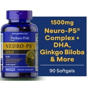 (2 pack) Puritans Pride Neuro-ps Gold