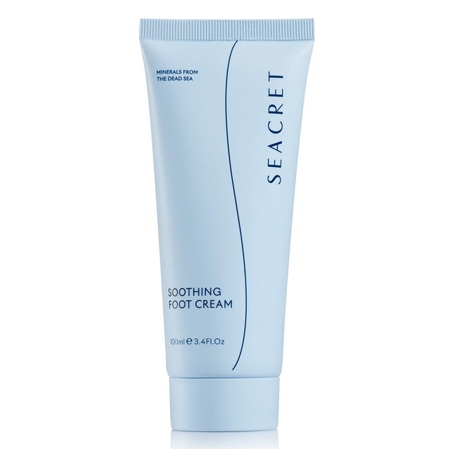 Crema para pies SEACRET enriquecida con aceite de árbol de té y manteca de karité, 100 ml