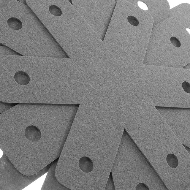 Houderco 12Ud Protectores Antirayas Para Ollas Y Sartenes Con Material Absorbente