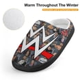 thumbnail image 4 of Kids Slippers WWE House Slippers Warm Soft Plush Slipper Anti-Slip Winter Fluffy House Shoes for Boys Girls, 4 of 7