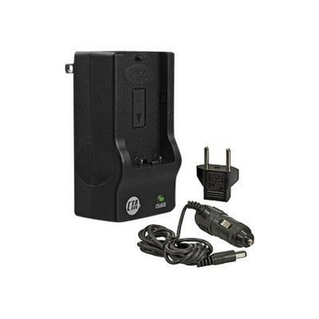 Battery Adapter Kit Power Adapter (CTA MR-NP200 Mini Rapid Charger Kit - Battery charger + AC power adapter + car power adapter - for Minolta NP-200; NP)