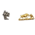 thumbnail image 1 of Figuras de búho, artesanías de animales artificiales, estatua de escritorio, figura de toro, escultura de resina con detalles artísticos modernos, ade, 1 of 8