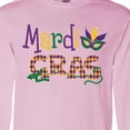 thumbnail image 4 of Inktastic Argyle Mardi Gras Long Sleeve T-Shirt, 4 of 5