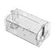 thumbnail image 1 of Porta rollos de papel higiénico con ventosa, caja de papel higiénico montada en la pared para baño, organizador de papel higiénico, soporte para hojas claro, 1 of 9