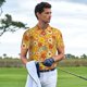 thumbnail image 3 of Balery Daisy maple fall Camisa Polo de Hombre con Estampado, de Manga Corta y Tejido Medio, Camisa Tipo Golf Polo-4X-Large, 3 of 6