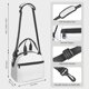 thumbnail image 2 of Fotbe White Bolsa de Almuerzo con Estampado, Lonchera Aislada, Contenedores de Comida Reutilizables Tipo Cooler a Prueba de Fugas, 2 of 7