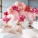 thumbnail image 4 of Kit de arco de guirnalda de globos rojos y rosados, globos rojos rosados ​​retro de macarrón y globos de labios de corazón para San Valentín, día de la madre, despedida de soltera, Baby Shower Ba, 4 of 5