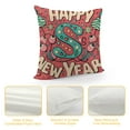 thumbnail image 4 of JEUXUS  Happy New Year Pillow Covers  New Year Pillow Cases 2024 Happy New Years Throw Pillow Covers Outdoor Couch Sofa Cushion Covers for New Year, 4 of 5