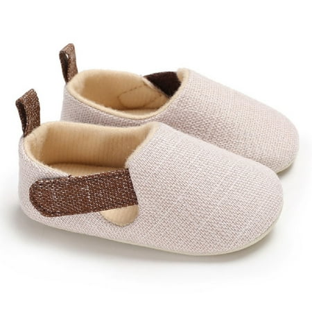 

Infant Baby Shoes Newborn Soft Sole Casual Rattan Loafers Cloth Crib First Walkers Canvas Sneaker Fashion Non Slip Flats 0-18M