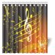 thumbnail image 1 of Cortina de Ducha ABPHQTO con Decoración Musical 160x180 cm, 1 of 3