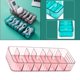 thumbnail image 2 of Caja de almacenamiento de cables, contenedor de almacenamiento, organizador de maquillaje, soporte para papelería Rosado, 2 of 6
