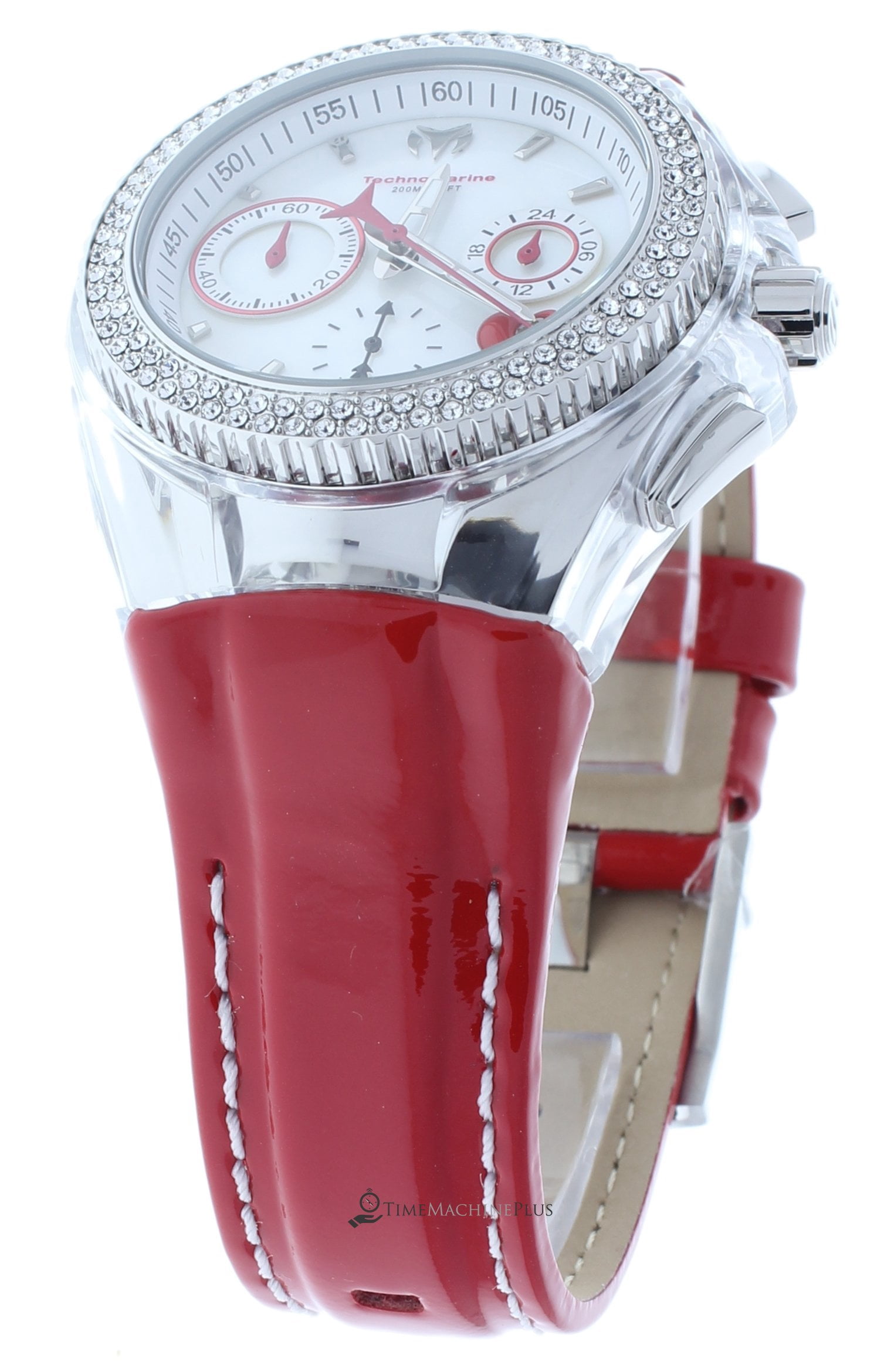 TechnoMarine Women's TM-117001 Red Valentine Watch Crystal