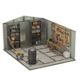 thumbnail image 6 of Clouddwell 10x12 ft. Outdoor Storage Shed with Base, Brown Metal Garden Shed with Double Lockable Doors for Backyard, Patio, 6 of 8