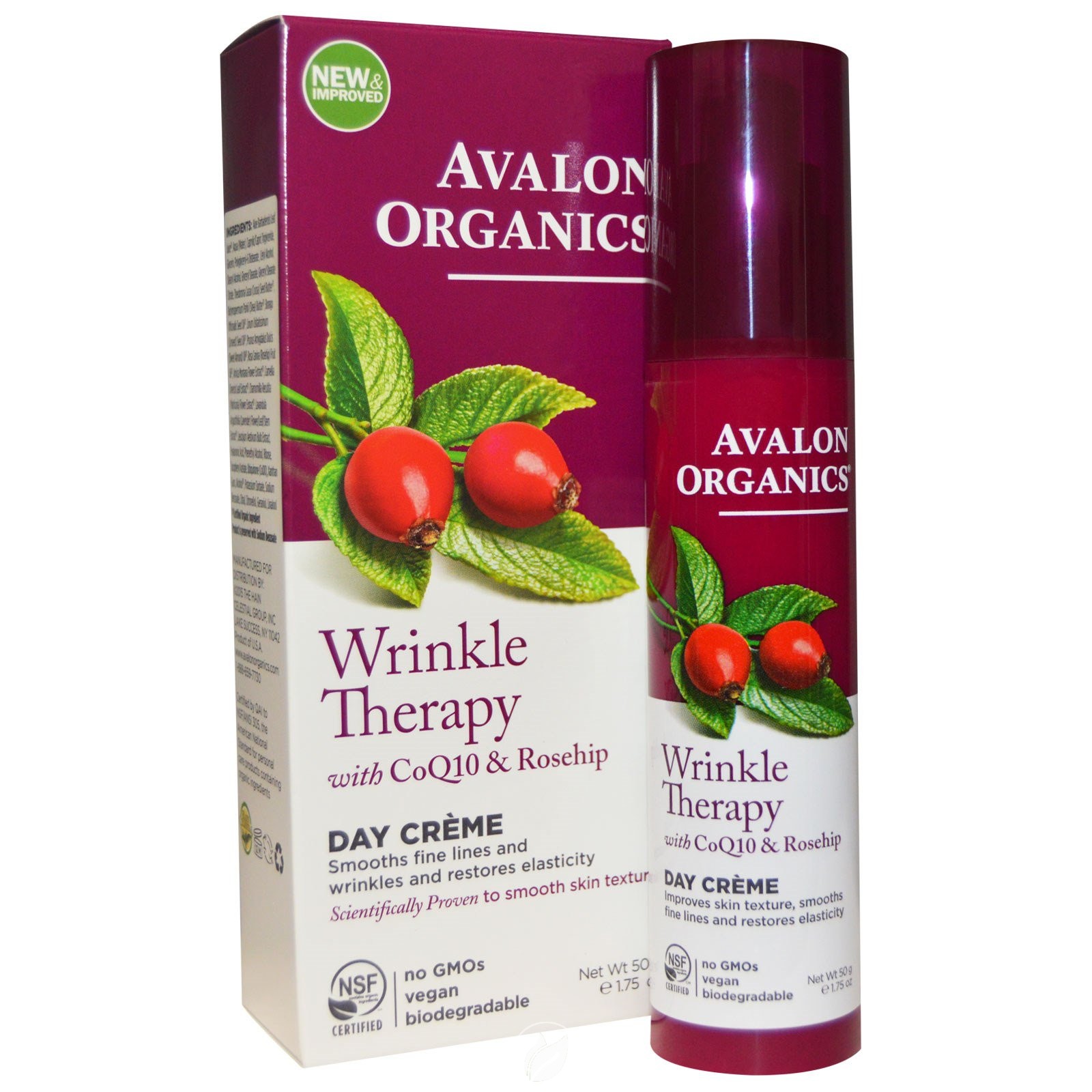 Avalon Organic Botanicals Wrinkle Therapy Day Creme 1.75 Ounce - image 1 of 2