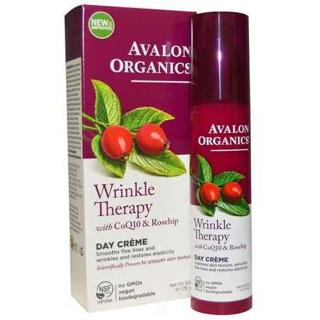 Avalon Organic Botanicals Wrinkle Therapy Day Creme 1.75 Ounce