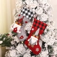thumbnail image 4 of Christmas Stocking, Big Size Xmas Stockings Decoration, 18 Inch 3D Faceless Doll Forester Christmas Stockings for Family, Party, Holiday Decor, 4 of 6