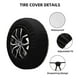 thumbnail image 2 of Balery Panda Cubiertas para Neumáticos - Protector Resistente para Neumáticos de Camioneta, SUV, Remolque, Camper y RV-16 inch, 2 of 6