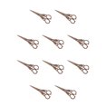 thumbnail image 3 of Tijeras de costura profesionales Kenally Ocho tijera marrón 10Conjunto, 3 of 6