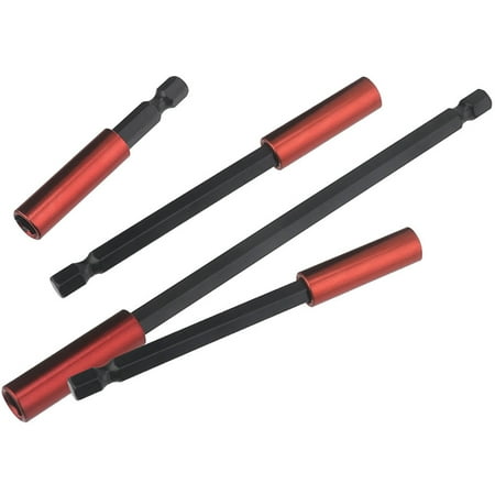 

Drill Bit Extension Holder Steel Bit Shank Steel Diy Work Drill Bit Drivers 1/4 Inch Bit Driver 1/4 2 4 6-inch 1/4 Inch Shank Set Maintenance Diy Bit Not Bent Work 2 4 Set Auto Diy 3pcs