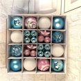 thumbnail image 2 of JLFNYA 42 Pcs Christmas Balls Ornaments for Xmas Tree, Christmas Tree Decorations, Shatterproof Tree Hanging Balls Set, Holiday Party Wedding Home Decorations, 2 of 4