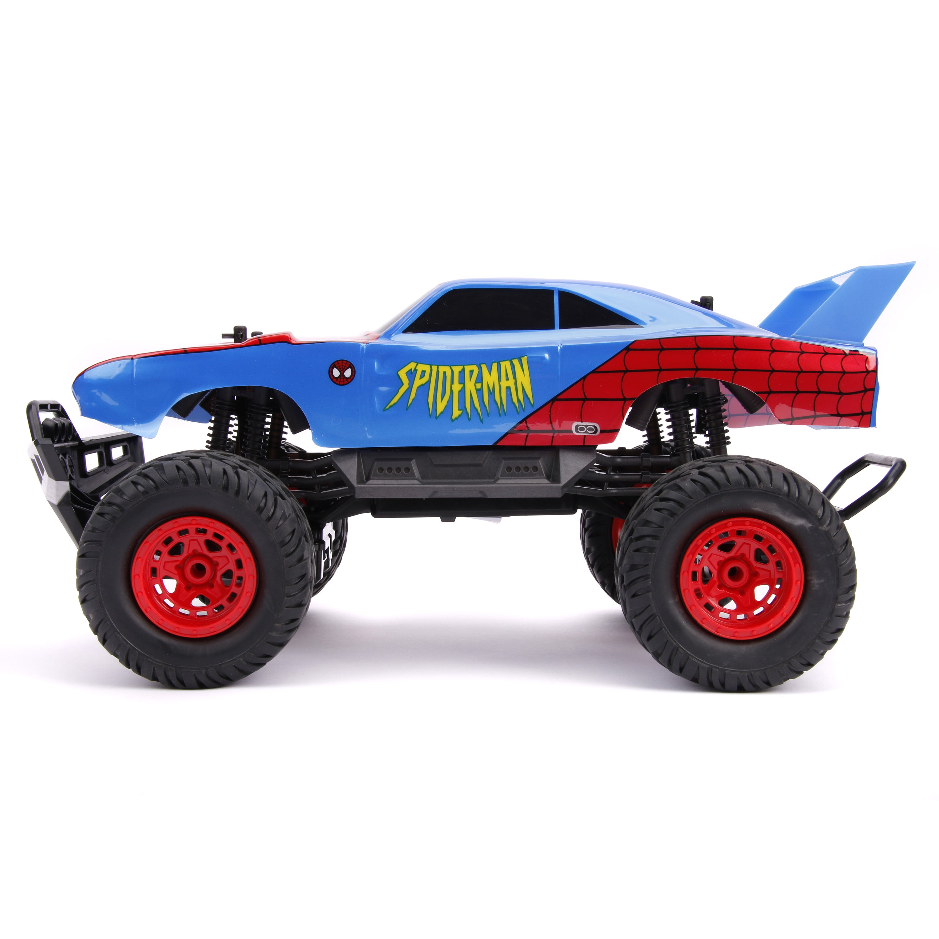 Kids RC Car Racing Spiderman Super Hero Car Speed Toy Remote Control 1:24 Gift 