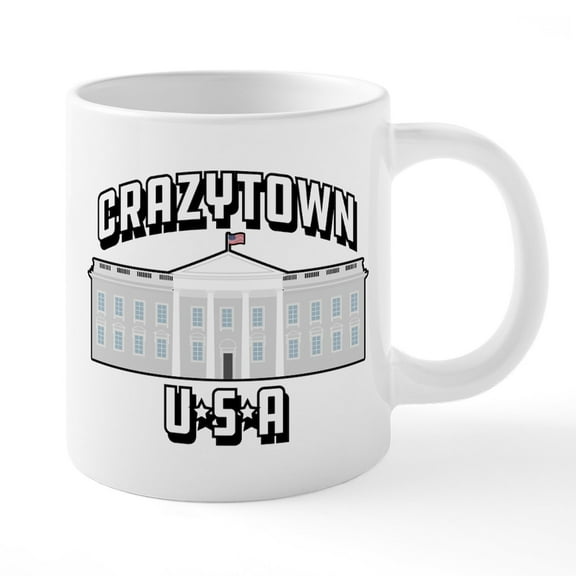 CafePress - Crazytown Mugs - 20 Oz White Ceramic Mega Mug