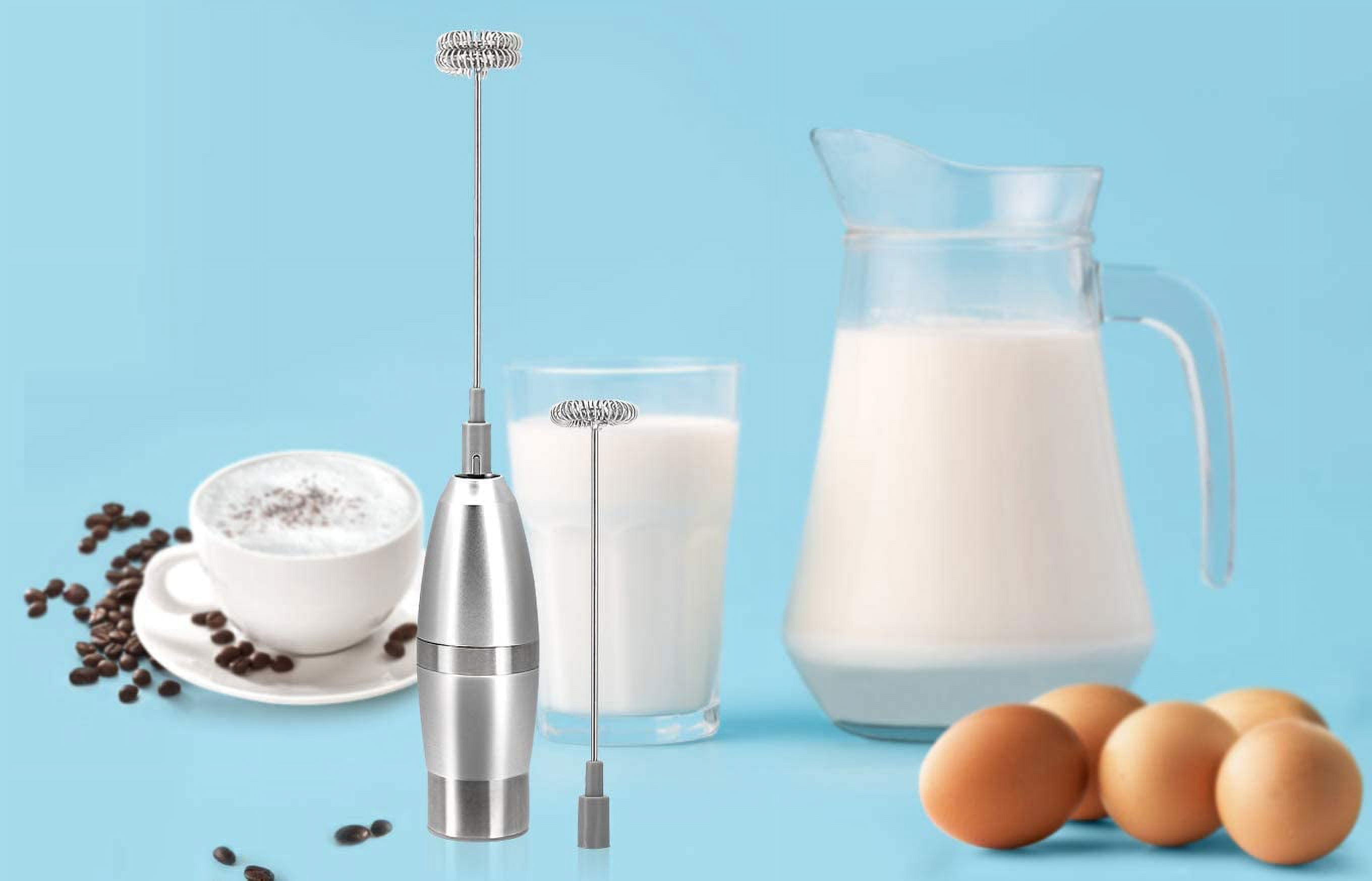 Milk Frother, Handheld Electric Mixer, Milk Stirrer, Battery Operated Milk  Frother, Battery Operated Whisk Beater, Foam Maker For Coffee, Cappuccino,  Latte, Matcha, Hot Chocolate, Kitchen Tools - Temu