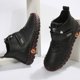 thumbnail image 2 of NECHOLOGY Botas Mujer Adulto Femenino Zapatos Botines de mujer Botas de mujer de otoño e invierno a juego de colores a la moda con botas con cremallera lateral (Black, 7), 2 of 7