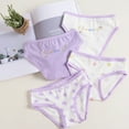 thumbnail image 2 of XBASW 3-12T Girls Underwear Boxer Briefs for Toddler Kids Print Panties Soft 100% Cotton Undies, 2 of 11