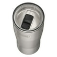 thumbnail image 4 of Thermos Stainless Steel Tumbler, w/ Slide Lock Lid, Matte Steel, 24 oz, 4 of 6