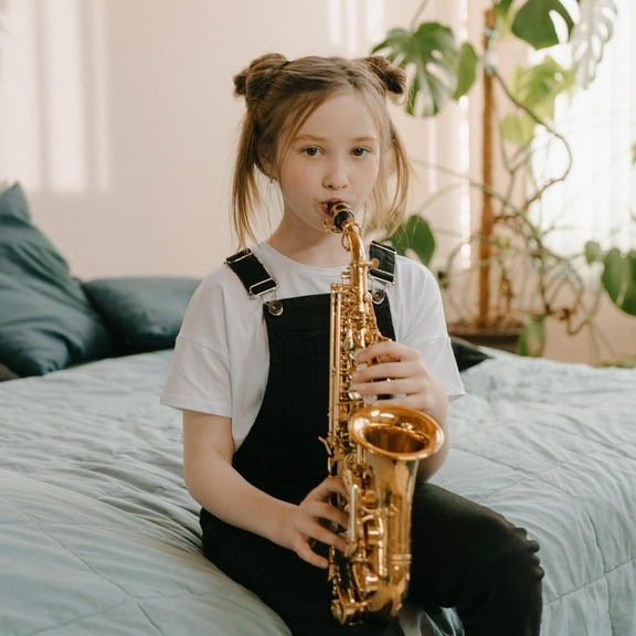 TOYMYTOY 1Set Portable Alto Saxophone Kit Plastic Ligature Reed Replacement Accessories