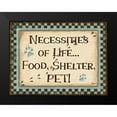 thumbnail image 2 of Stimson, Diane 24x19 Black Modern Framed Museum Art Print Titled - Life Necessities Blue, 2 of 5