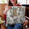 thumbnail image 4 of Plutus Multi Color Jungle Luxury Decorative Throw Pillow - 18" L x 18" W x 3" H, 4 of 7