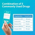 thumbnail image 3 of (2 Pack) Areta 5 panel Instant Urine Drug Test Kit for Home Screening #ADTP-754-2, 3 of 13