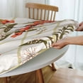 thumbnail image 4 of YFYANG Round Fitted Table Cloth, Waterproof Vintage Geometric Floral Texture Pattern Polyester Table Cover, Indoor Outdoor Decorative Tablecloths with Elastic Edge, 4 of 7