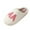 White, variant on Qicasul Women's slipper Winter MAMA letter Slippers Indoor Shoes Soft Comfortable Home Slides With Cute Embroidery Design for Daily Relaxation White US Size:10