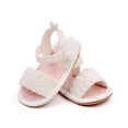 thumbnail image 2 of Biezeib Baby Girl Summer Casual Sandals Anti-slip Soft Sole Flower Decor Shoes for Outdoor, School, Party, 2 of 6
