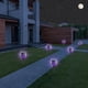 thumbnail image 2 of 4 Pack Solar Lights Outdoor, Solar Wall Light for Garden Decor, Waterproof Solar Powered Outdoor Lights, Mini Decorative Torch Lights for Garden, Pati, 2 of 5