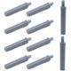 thumbnail image 1 of 10pcs Plastic Cabinet Door Damper Buffer Push System For Cabinet Doors Noise Reduction Anti Collision Shock Absorbing., 1 of 4